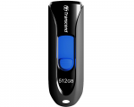 512GB USB Flash Drive Transcend JetFlash 790 TS512GJF790K Black-Blue Classic (R/W:90/40MB/s USB3.1)