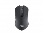 Mouse Gembird MUSGW-6BL-01 Black Wireless Rechargeable 400mAh USB