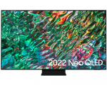 75" QLED TV Samsung QE75QN90BAUXUA Black (3840x2160 Neo QLED UHD SMART TV 4600Hz FreeSync 120Hz 4xHDMI 2xUSB Wi-Fi Lan Bluetooth Speakers 60W)