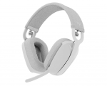 Headset Logitech Zone Vibe 100 Dual Mic 981-001257 Bluetooth Wireless White